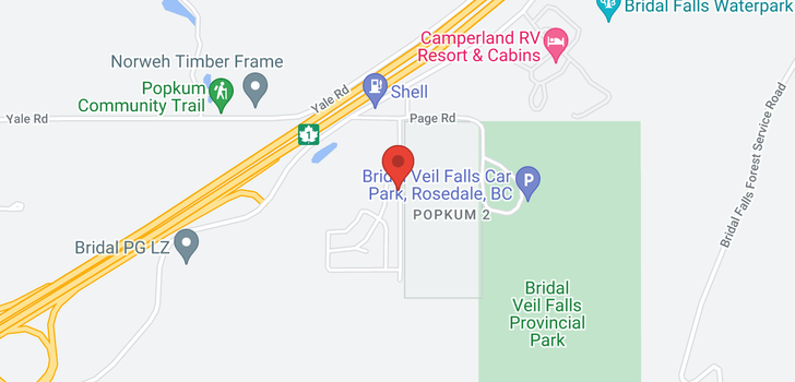 map of 89 53480 BRIDAL FALLS ROAD